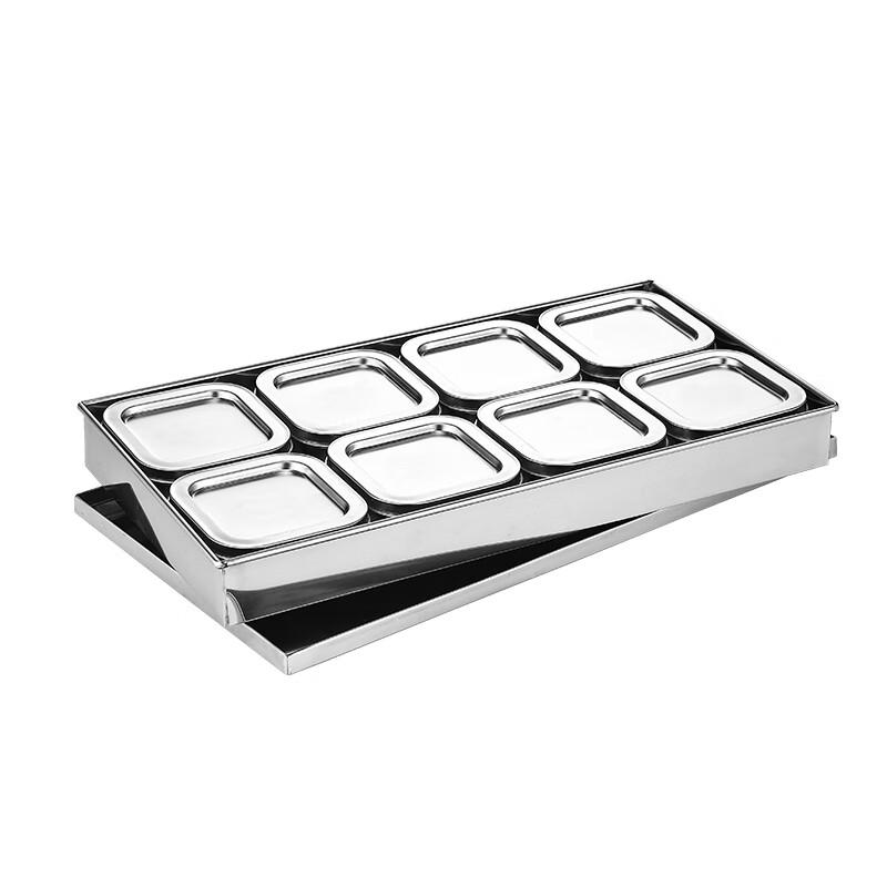 Stainless Steel Food Sample Retention Box Set