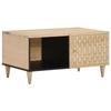 VidaXL Coffee Table 80x50x40 Cm Solid Mango Wood, Side Table, Living Room Table, Side Table, End Table, 358252