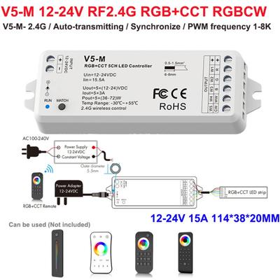 Professional Constant Voltage LED Controller DC12-24V DIM/CCD/RGB Light Strip Driver RF2.4GHz PWM LED Dimmer Home