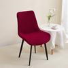 Jacquard Curved Chair Cover Anti-slip Stretch Dining Chair Covers All-inclusive Furniture Protector Funda Silla Housse De Chaise