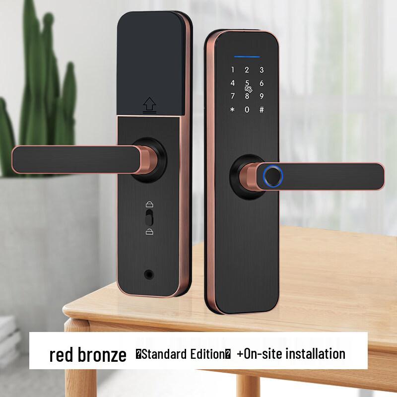 Smart Fingerprint Door Lock for Wooden Doors