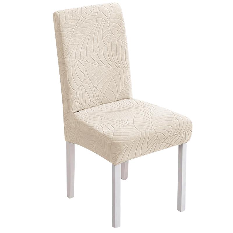 

Jacquard Cover for Chair Slipcover Suitable Restaurant Dining Room Home Decor Universal Dustproof Elastic Soft Chair Seat Cover 1PC