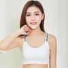 Summer English Alphabet Seamless Chest Wrap Sports Tube Top with Massage Chest Pad Sexy Off-the-shoulder Back Anti-light Vest