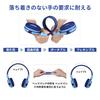 SIMOLIO Wired Headphones with 94db Volume Hearing Voice Blue Kids' Mic, Limit, Protection, Chat, Fortnite, 3.5mm Cord, School/Travel Use, (902B)