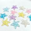 10 Pieces of Mixed Beautiful Irregular Sequins Colorful Starfish Jewelry Decorative Scrapbook Diy Hair Accessories Resin
