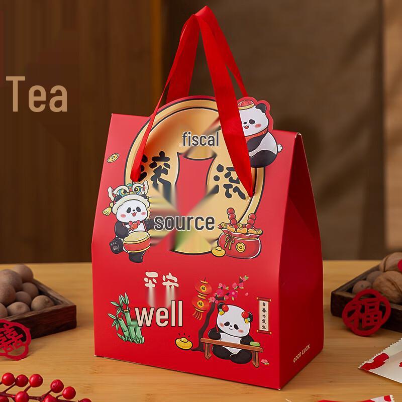 Cartoon Snowflake Crisp/Nougat Packaging Box (10-Pack)