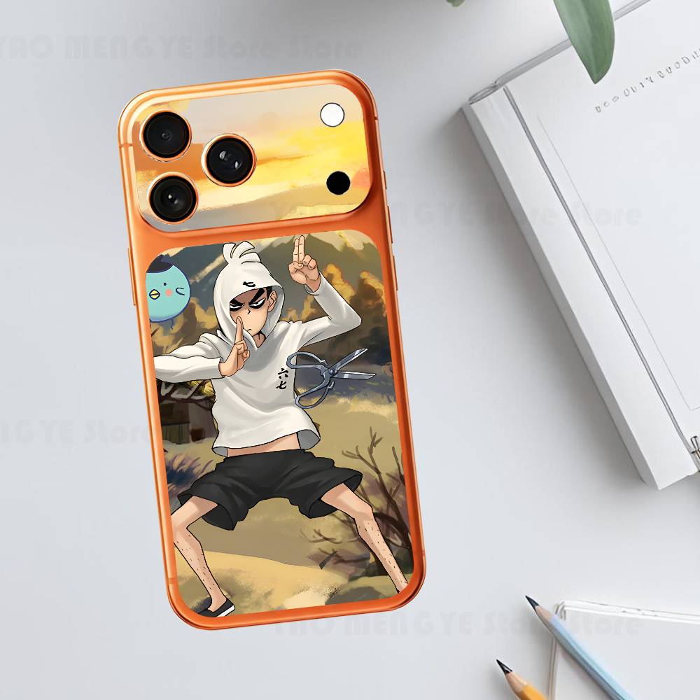 

S-Scissor S-Seven For Iphone 17 Pro ProMax Back Protective Decorative Sticker Back Cover 17PM