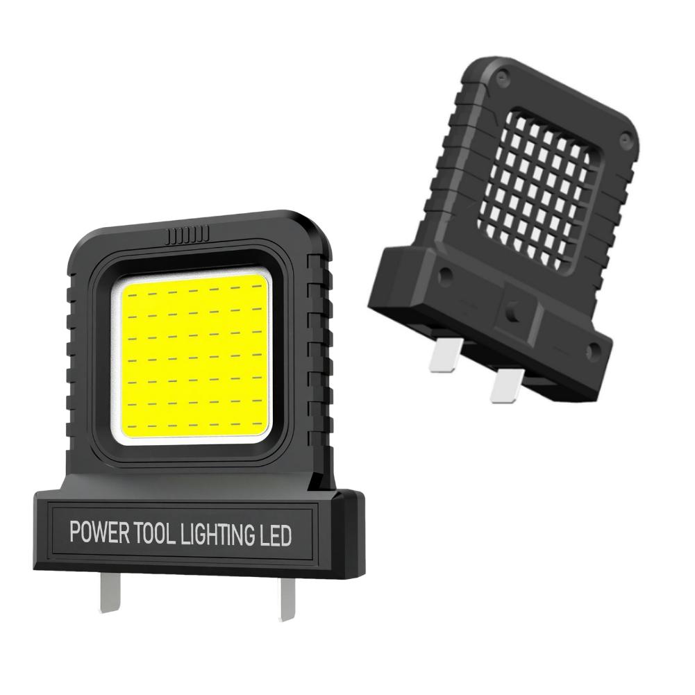 Mini Pocket Work Light with 2 Modes Lighting Long-Lasting Strong Light Super Bright Spotlight 14W for 20V-21V Li-ion Battery