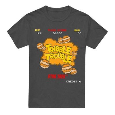 STAR TREK Unisex Adult Tribble Trouble T-Shirt