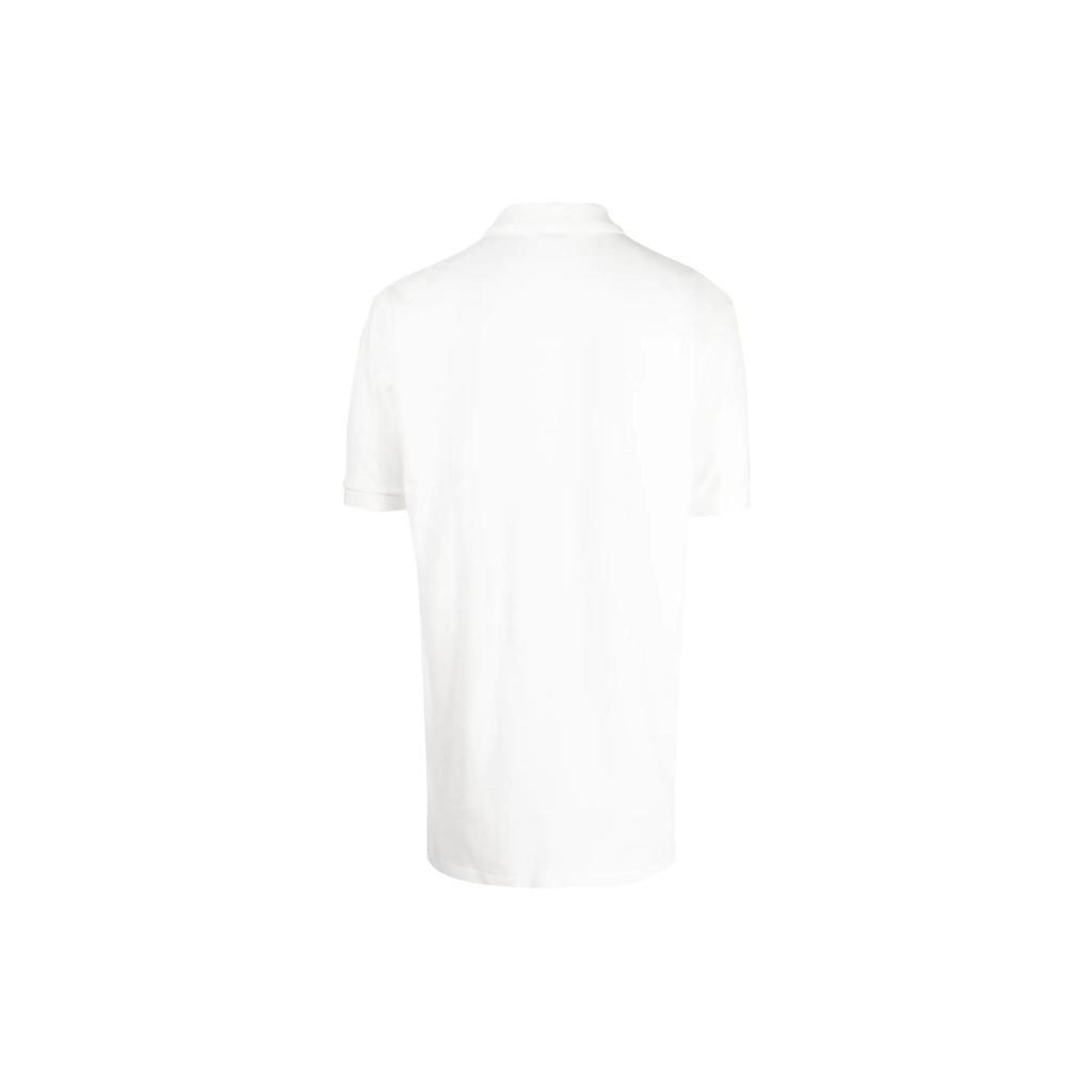 Polo Ralph Lauren SS22 Solid Color Embroidered Logo Cotton Short Sleeve Polo Shirt Men tops White 710850860-021