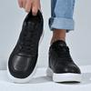 Fashion Fashion Comfortable Footwear Tenis Mens Shoes Genuine Leather Men Casual Shoes Brand High quality Men's leather White Sneakers