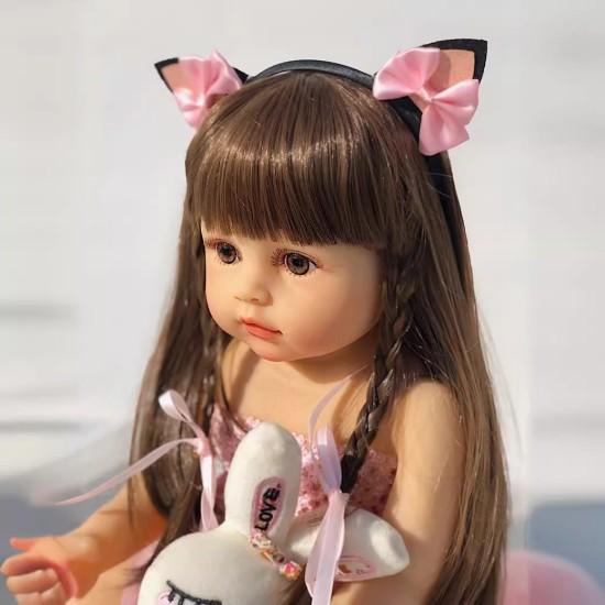 Reborn Doll Little Girl Princess Reborn Doll Realistic Companion Doll Children's Toy