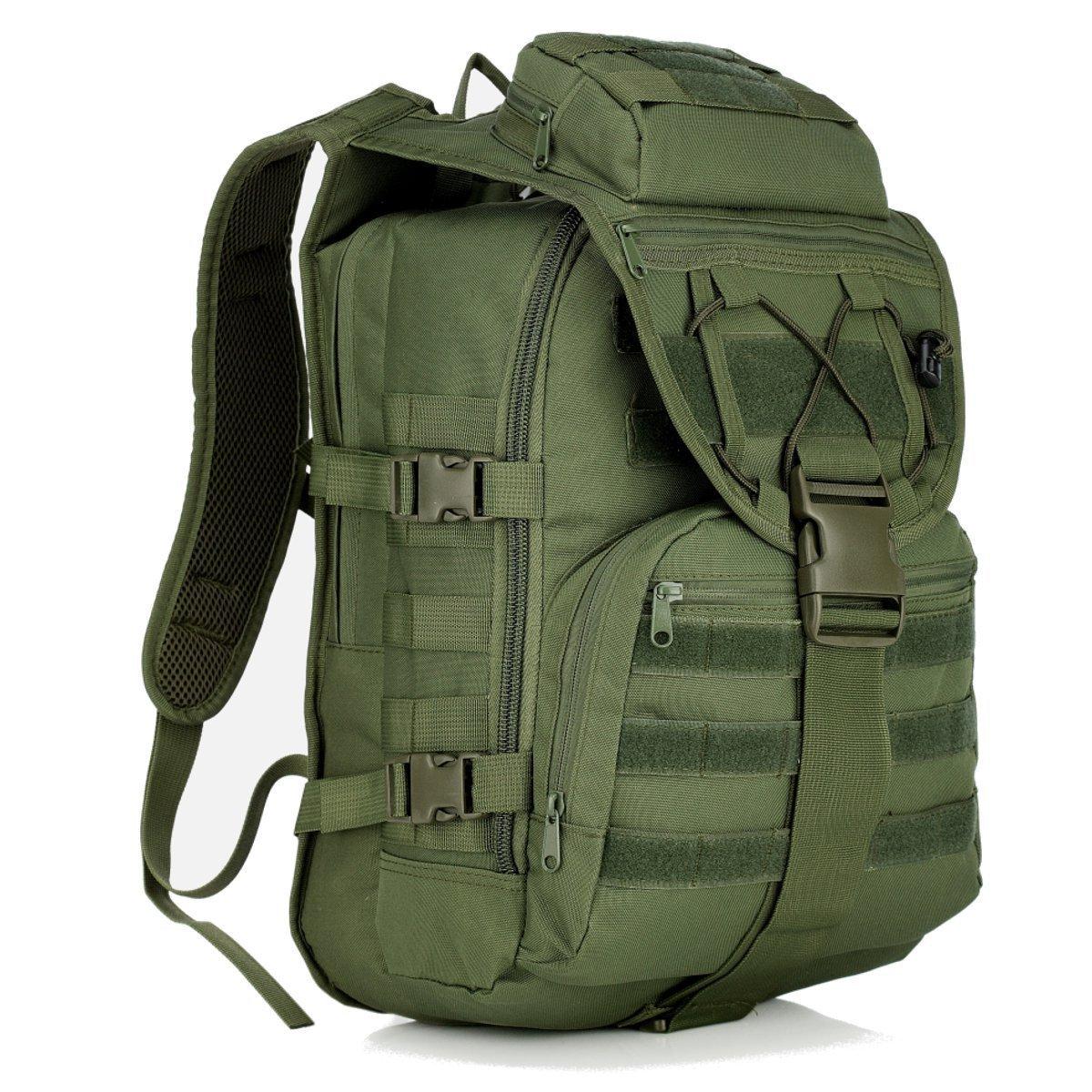 

Brave Star Assault Backpack, Multifunctional Camouflage Design, Outdoor Tactical Bag, Military Gear, Large Capacity 40L, Waterproof, Durable,