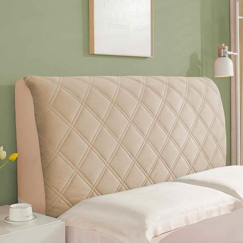 Handun Crystal Velvet Self-Adhesive Headboard Cushion