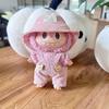 Cute Mini Plush Doll'S Bib Pants 17cm Labubu I II Idol Dolls Sitting Party Clothing Outfit Accessories For Korea Kpop Exo