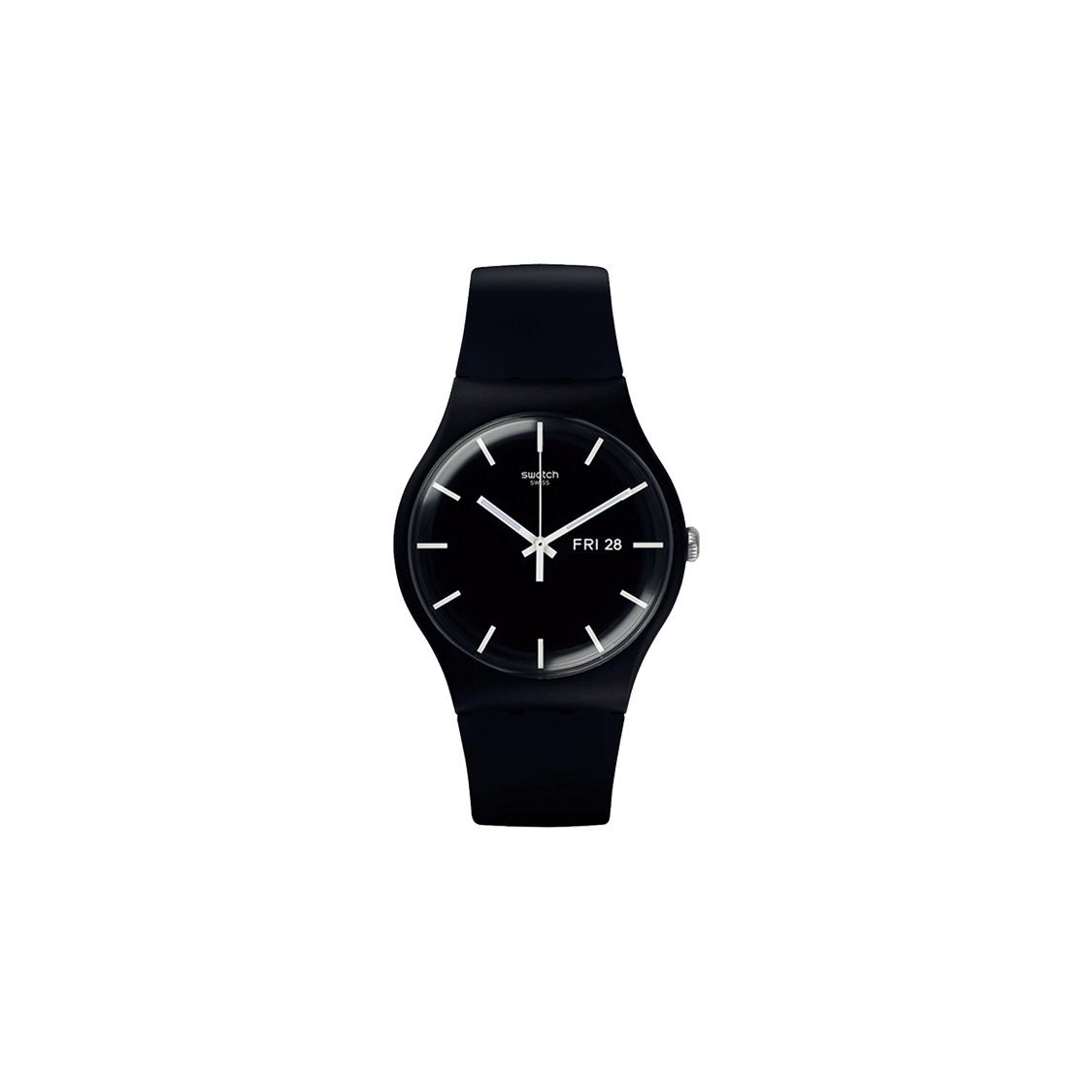 SWATCH Unisex Black Watch SO29B704 SO29B704 SO29B704