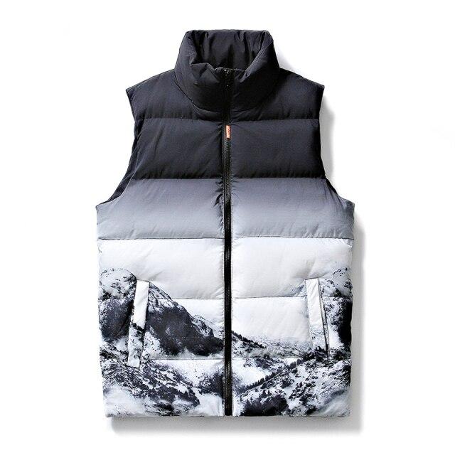 

Теплый жилет, мужской корейский жилет в стиле хип-хоп, осень-зима, универсальный, высококачественный, модный, уличный, жилет M