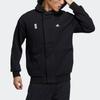Adidas Jackets Men's Black Hooded Moderate Other H39296