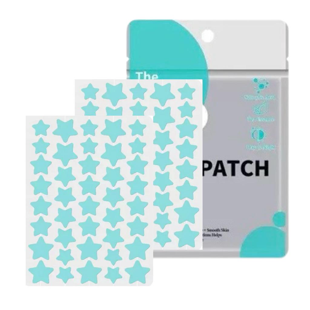 Official Star Acne Patches - 40 Clear, Invisible Hydrocolloid Patches for Pimple Absorption