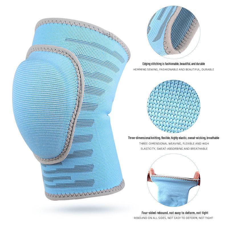 Thickened Anti-Collision Children's Sports Knee Pads for Teenagers - Protective Gear for Basketball, Dance, Football
