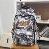 Graffiti Junior Senior High School Student Schoolbag Men's Large Capacity Computer Backpack