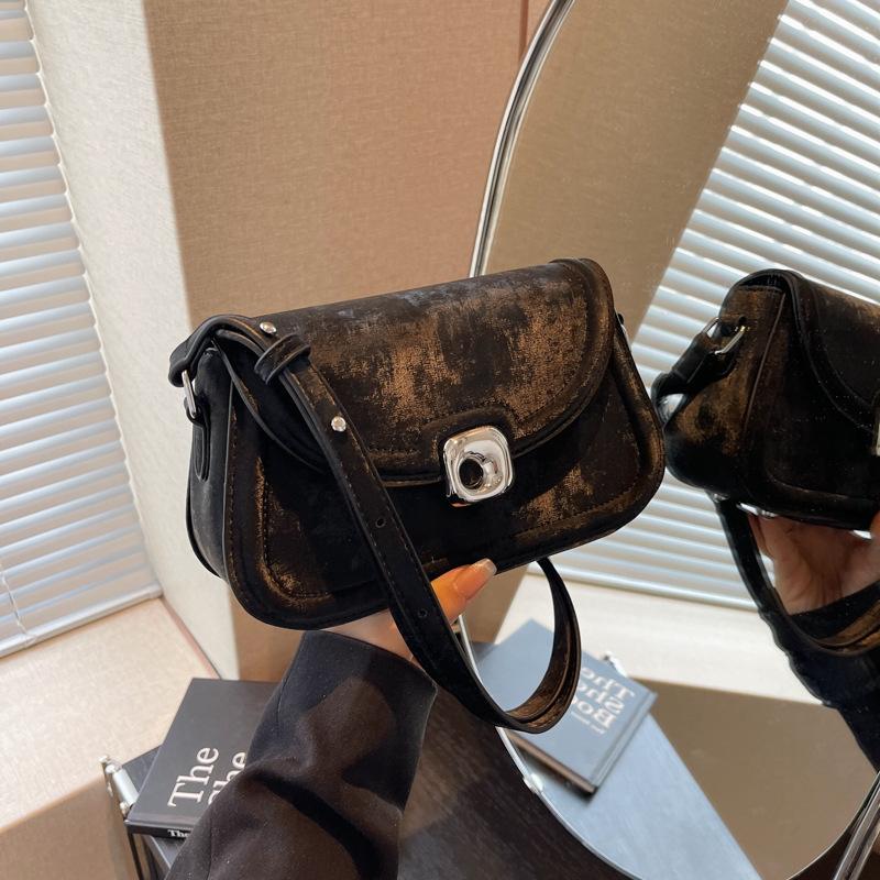 Crossbody Bag Women's New Bag Casual Versatile Shoulder Small Square Bag