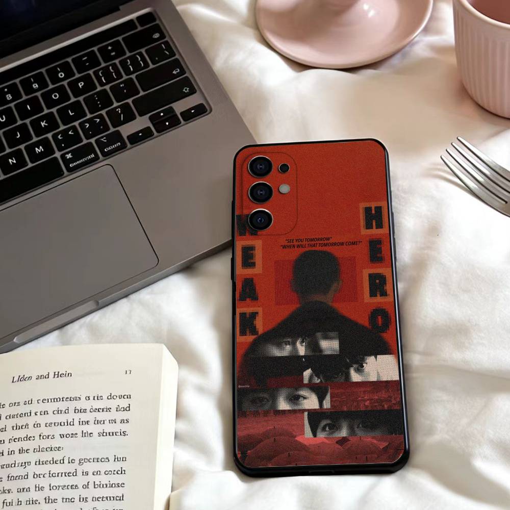 W-Weak hero class wallpaper Phone Case For Samsung S25,24,23,22,30,21,10,9,Ultra,Plus,Lite,FE,4,5 G Soft Black Case