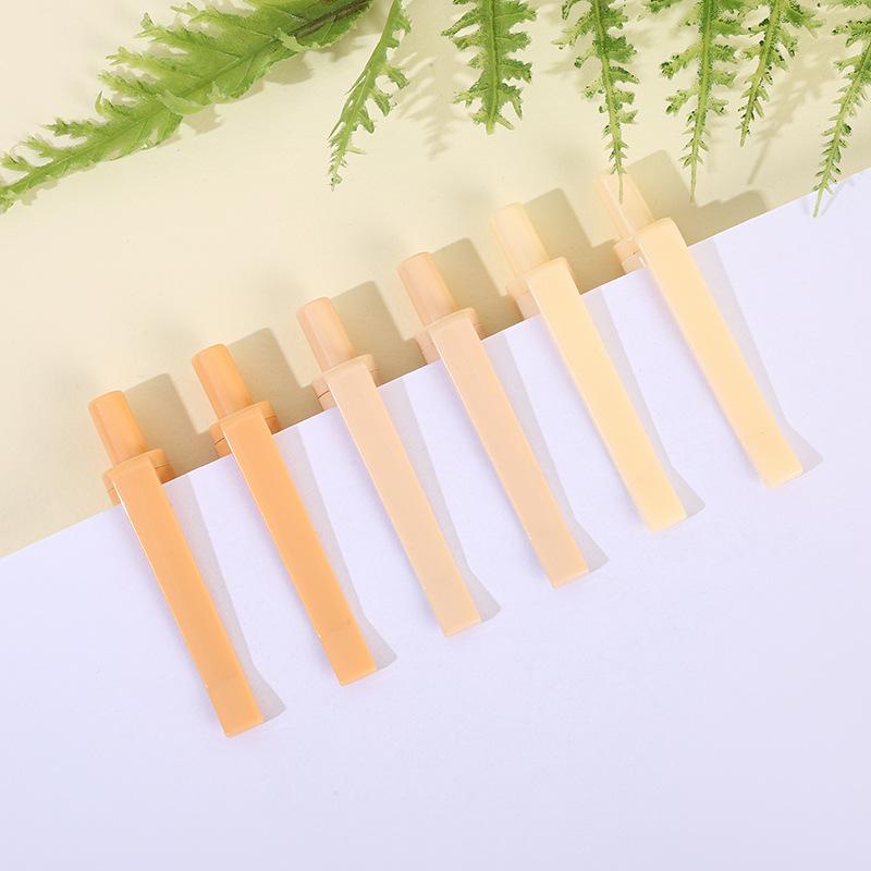 6Pcs Cartoon Cute Capybara Gel Pens Kawaii Black Ink Smooth Writing Quick-Drying Neutral Pens School Supplies Student Stationery