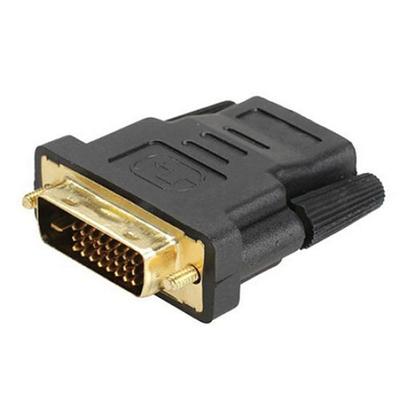 DVI-D (24 + 1) 25 פינים זכר ל-HDMI נקבה מחבר מתאם ממיר מצופה זהב