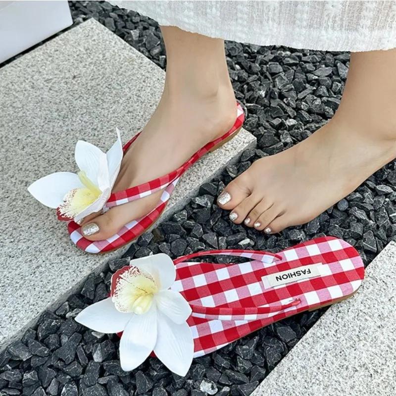 Sandals Decorations Flower Shoe Accessories Vacation Style Removable Butterfly Orchid Shoes Charms DIY Shoe Buckle Clogs Buckle