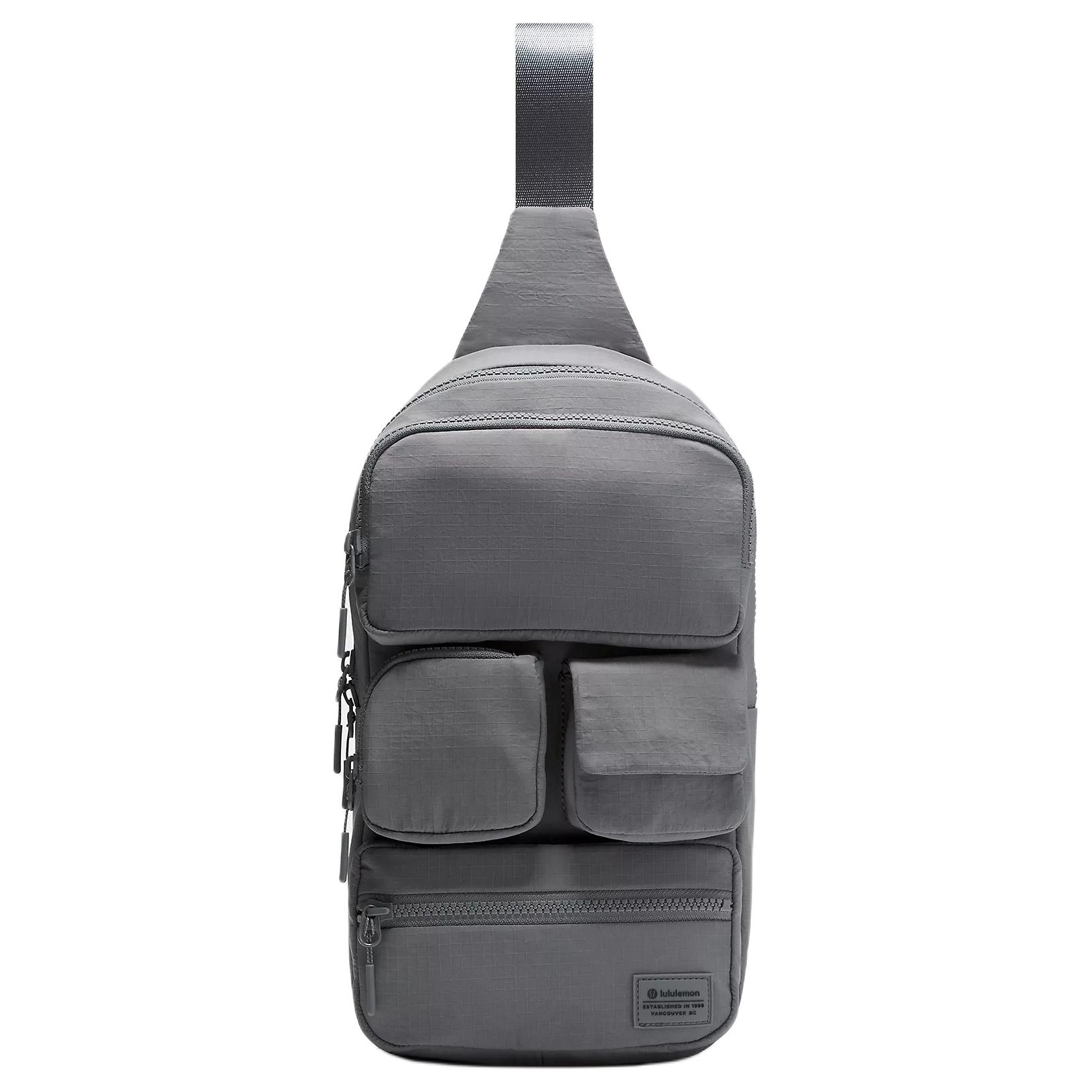 Lululemon 5L Waterproof Adjustable Shoulder Strap Nylon Chest Bag Unisex bags Sun-Grey LU9COHS-038426 Sun Gray
