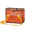 Foldable Mesh Shoulder Bag Large Capacity Swimming Handbag Reusable Toiletry Storage Bag  Travel