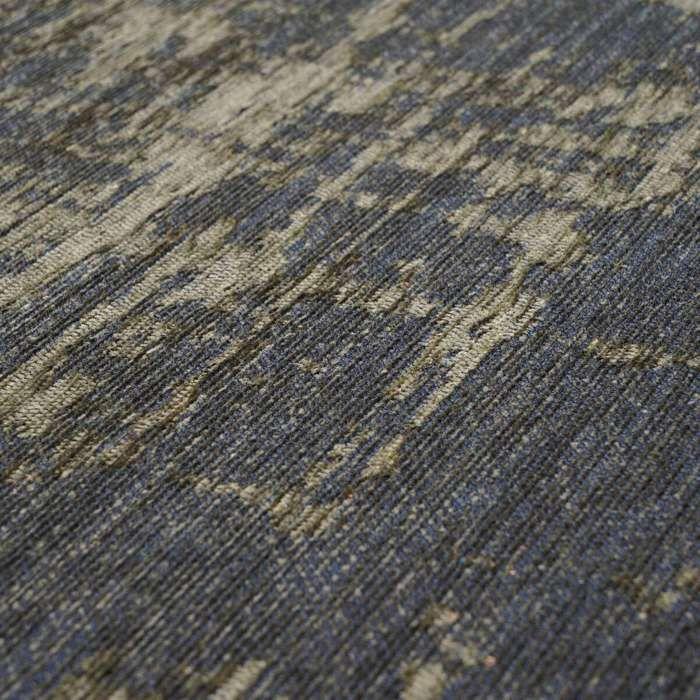 Tapis salon abstrait moderne vert rouillé 200x290