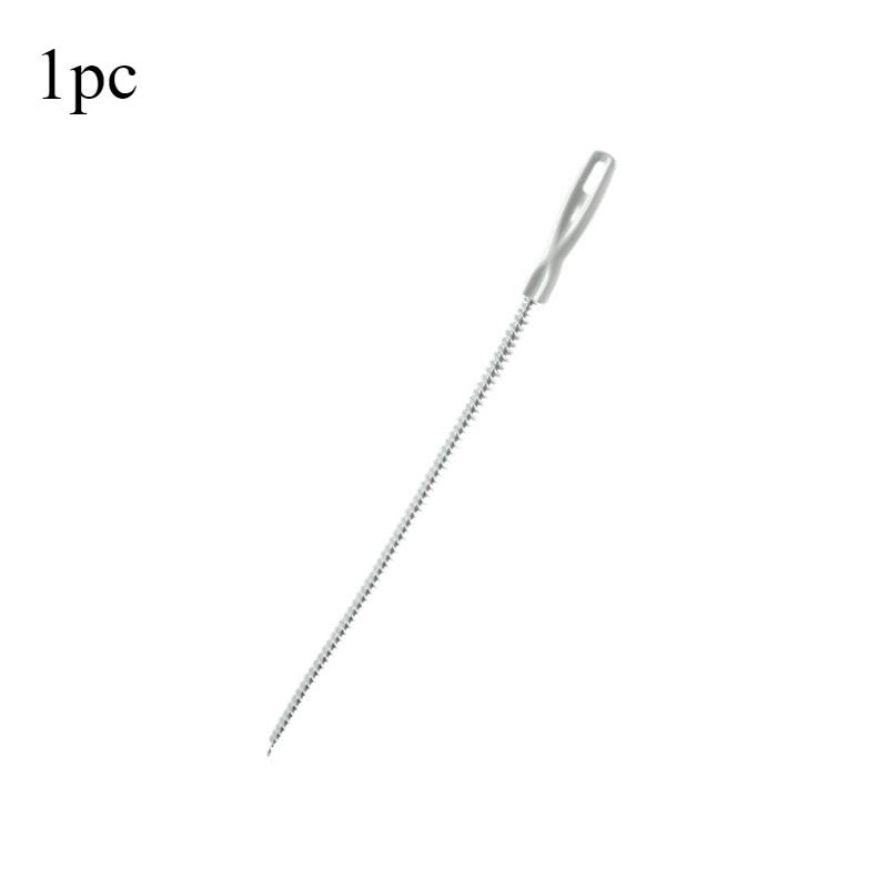 1/2pcs Flexible Sewer Dredge Pipe Hair Cleaner Washbasin Cleaning Brush Bathroom Kitchen Pipe Dredging Tools