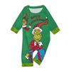 Christmas Prints Family Matching Long Sleeve Tops+Pants Set Family Matching Sets