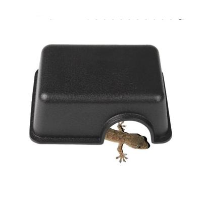 S/M/L Reptile Hideout Box Breathable Non-slip Lizard Hideout Gecko Reptile Cave for Hamsters Leopard Geckos Turtles Lizards Cave