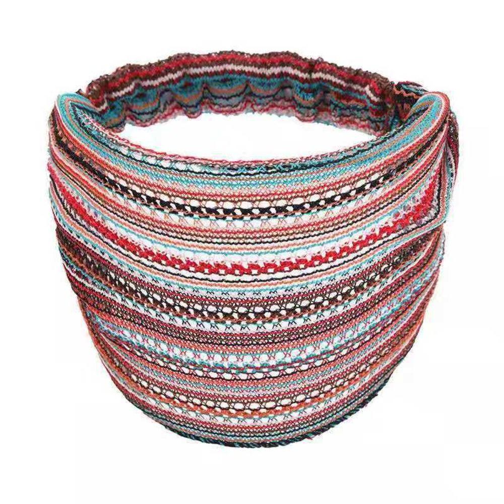 Multicolor Women Head wraps Pearl White Hair Cower Elastic Organza Hairbands  Ladies
