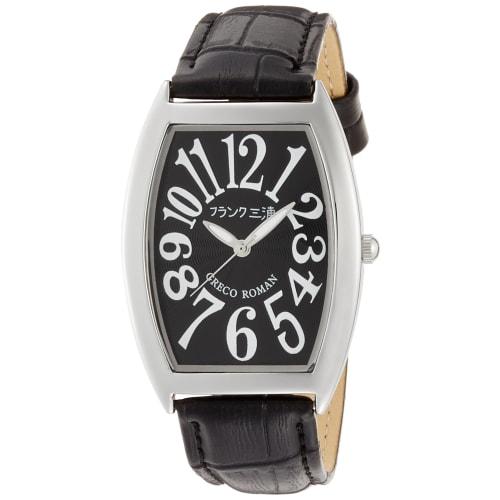 

Часы Frank Miura FRANKMIURA, Модель Unit Zero, Памятная модель в честь 400 непобежденных греко-римских боев, Кожаный ремешок, Черный, FM00K-B