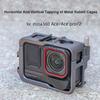 Aluminum Alloy Rabbit Cage Protective Frame Metal Case With Cold Shoe Mount For Insta360 Ace Pro 2/ACE/ACE Pro Camera Accessory