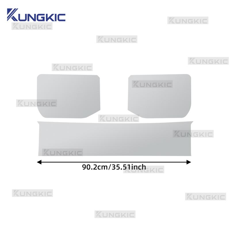 TPU For Beijing BJ30 BAIC BJ30 2024 2025 Car Headlight Film TPU Pre-cut Anti-scratch Clear Smoked Sticker Accessories.