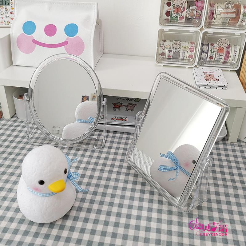 Atterproof Acrylic Non-Glass Mirror for Children Tabletop Eup Batoom Dormi Modern Simple Sle Non-Cut Hand