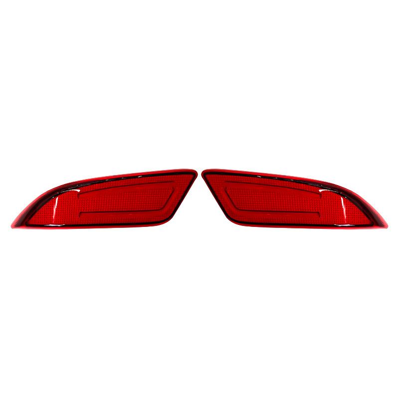 1 Pair/2Pcs Led Rear Bumper Reflector Light For Toyota Corolla FIELDER Touring Version Lights Tail Brake Lamp  12V Waterproof Red lens 1 pair