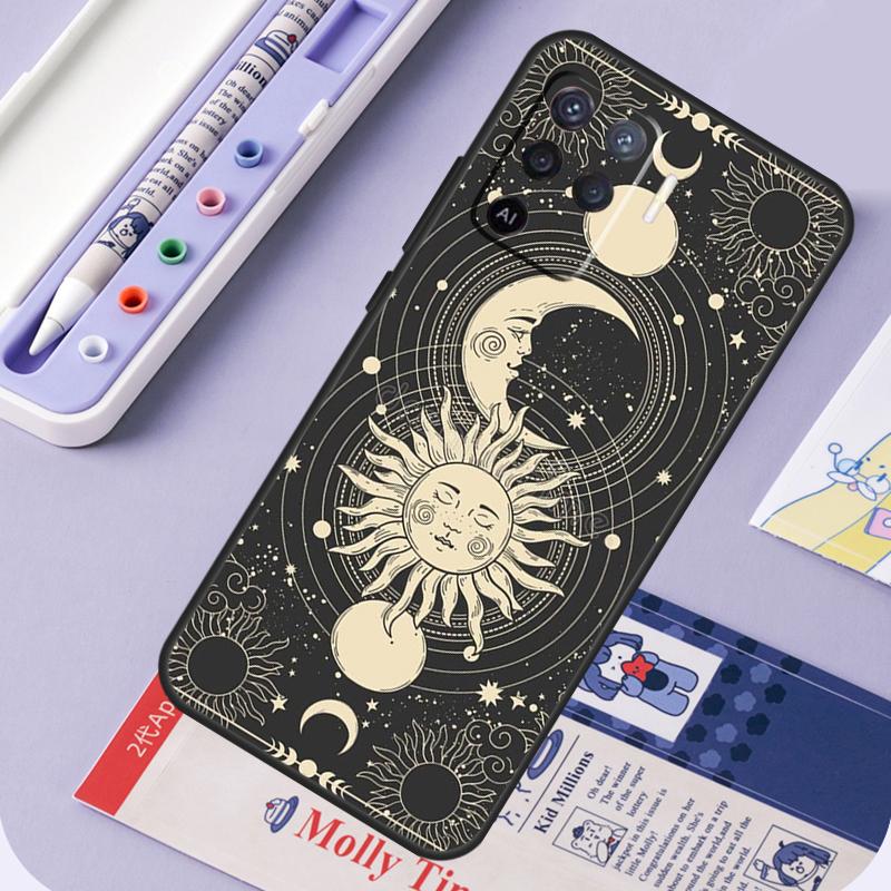 Witches Moon Tarot For Oppo A40 A60 A80 A94 A74 A54 A15 A18 A38 A58 A78 A98 A16 A76 A96 A57 A17 A77 A5 Pro Case