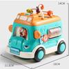 New Electric Universal Wheel School Bus Car Toy For Boys Girls Educational Fun Singing Vehicle Play Model Railed Transport Toy