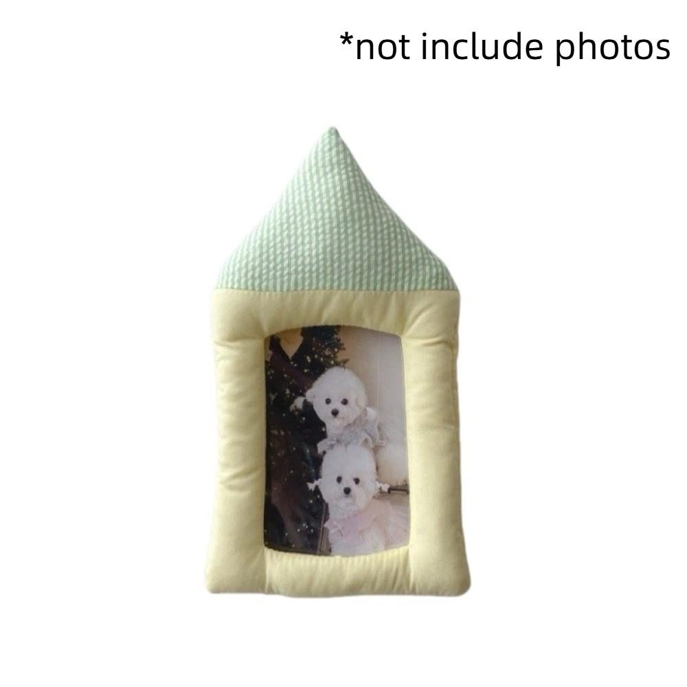 Creative Cotton Picture Frame Cute Picture Frame Ornaments  Living Room Decor жёлтый