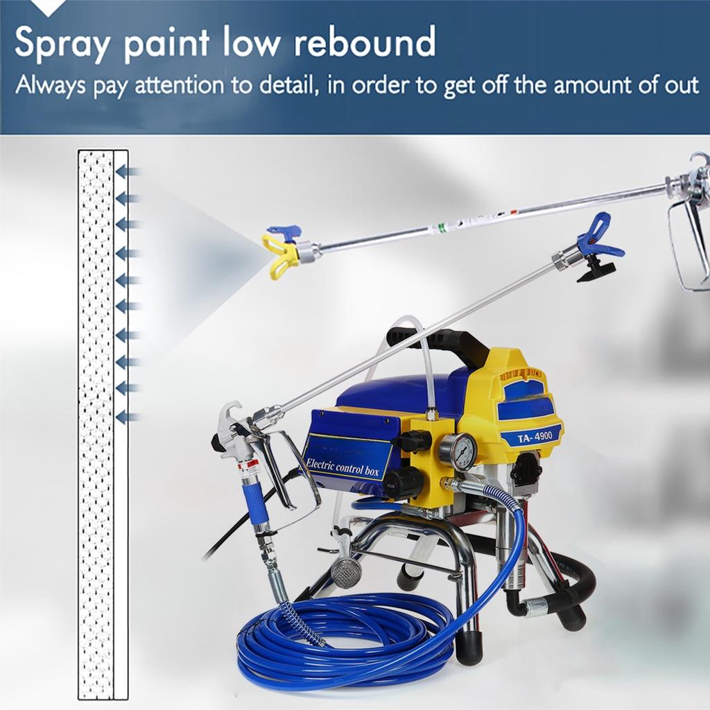 Professional Airless Spraying Machine High-pressure Airless Spray Guns 20Mpa Airless Paint Sprayer Painting Machine 48x43x53cm