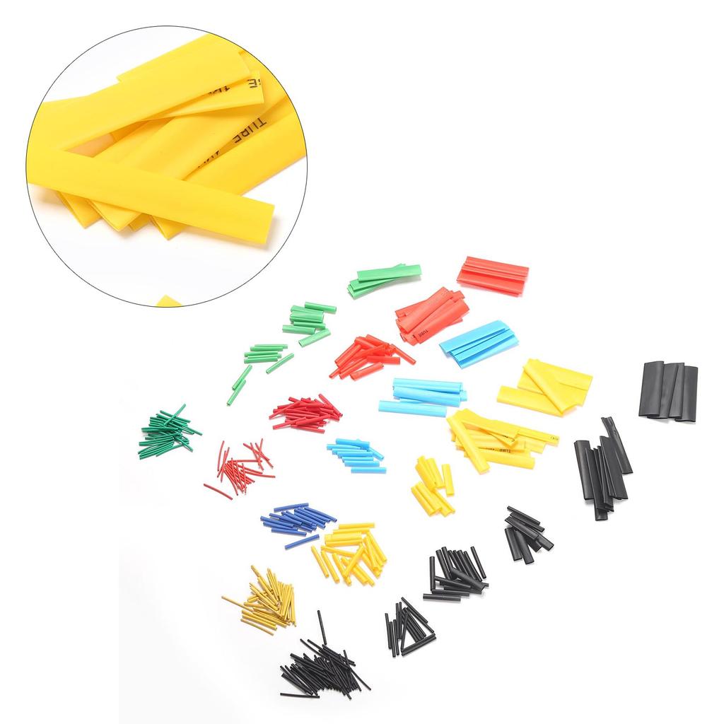 328Pcs Heat Shrinkable Tube Kit Colorful Insulation Electrical Wire Cable Wrap Assortment