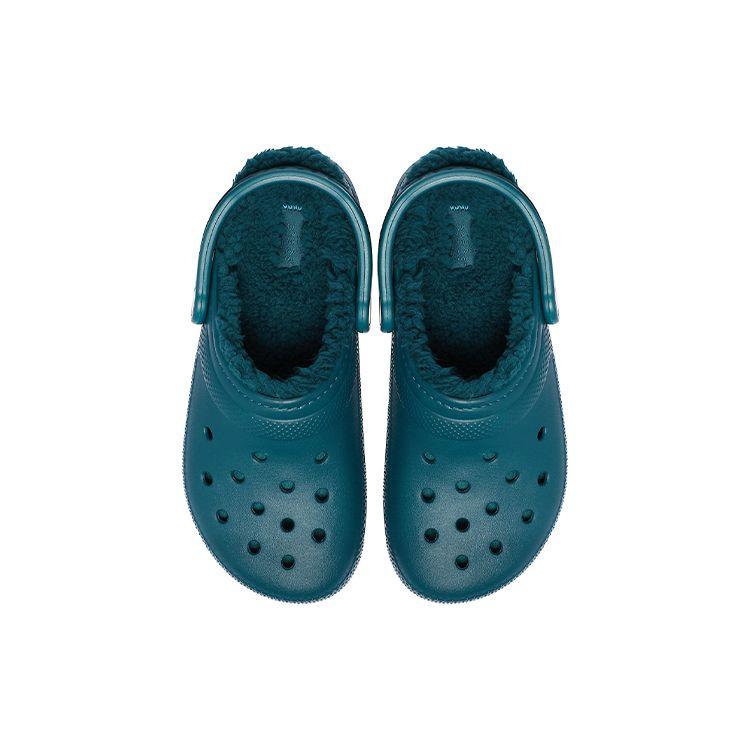 Crocs Classic Lined Clog Evergreen 203591‑375