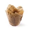 DIY Liner Grease-proof Baking Cup Muffin Cases Cake Paper Cups Cupcake Wrappers Newspaper Style