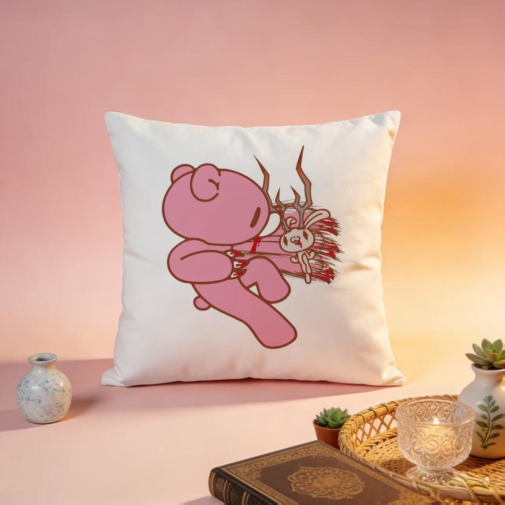 Popular GGloomy Bearable Cushion Cover Premium SkinFriendly Pillow Case MultiPurpose for Home Office Travel